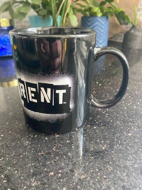 RENT Broadway Musical Black Coffee Mug